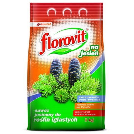 Удобрение для хвойных 3кг (осеннее). FLOROVIT